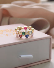 ๅฐๅ็่ผๅ
ฅๅๅบซๆชข่ฆๅจ Moment - 925 Silver / 18KGP Rings