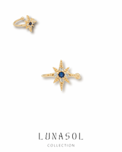 Load image into Gallery viewer, 8-awn Star - 14KGP Ear Cuff