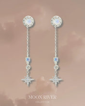 將圖片載入圖庫檢視器 Timeless Star - 925 Silver Moonstone Earrings
