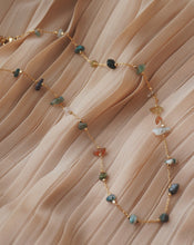 Load image into Gallery viewer, Boho Agate Stone - 18KGP Magic Crystal Stone Necklace