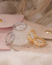 Load image into Gallery viewer, Hope - Silver Hoop Earrings