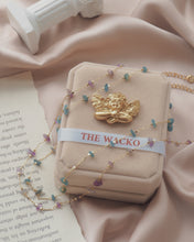 ๅฐๅ็่ผๅ
ฅๅๅบซๆชข่ฆๅจ Boho Amethyst - 18KGP Magic Crystal Stone Necklace