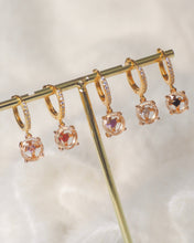 Load image into Gallery viewer, LAรS - 14KGP Crystal Baby Hoops