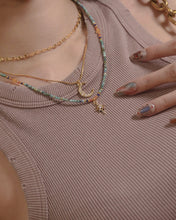 將圖片載入圖庫檢視器 Boho Chic - 18KGP Gold Choker Necklace *Waterproof
