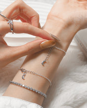 將圖片載入圖庫檢視器 Fairy - 925 Silver Topaz Bracelet