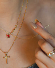 Load image into Gallery viewer, Scatter Joy - 18KGP Vintage Gems Necklace