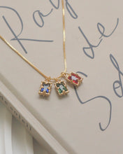 Load image into Gallery viewer, Scatter Joy - 18KGP Vintage Gems Necklace