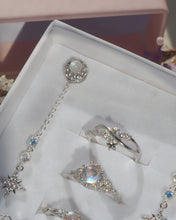 將圖片載入圖庫檢視器 Timeless Star - 925 Silver Moonstone Earrings