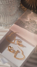 Load image into Gallery viewer, Classic Love โข Gold Vermeil Hoops (waterproof)