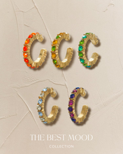 Load image into Gallery viewer, Rainbow Energy - 18KGP EAR CUFF