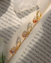 Load image into Gallery viewer, LAรS - 14KGP Crystal Baby Hoops