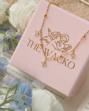 將圖片載入圖庫檢視器 Stellar - Gold Titanium Steel CZ Star Choker *Waterproof
