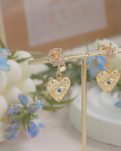 ๅฐๅ็่ผๅ
ฅๅๅบซๆชข่ฆๅจ Romance - 18K Evil Eye Heart Earrings