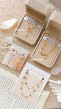 Load image into Gallery viewer, Lost Star - Gold Vermeil Toggle Necklace (waterproof)