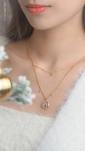 將圖片載入圖庫檢視器 Moon Night - Gold Layered Necklace (防水物料/Waterproof)