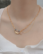 ๅฐๅ็่ผๅ
ฅๅๅบซๆชข่ฆๅจ Lunasol Sapphire - Gold Vermeil Necklace *Waterproof