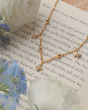 將圖片載入圖庫檢視器 Stellar - Gold Titanium Steel CZ Star Choker *Waterproof