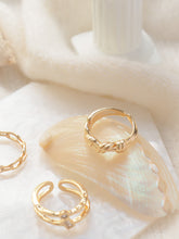 ๅฐๅ็่ผๅ
ฅๅๅบซๆชข่ฆๅจ Glassy & Classy 18KGP Rings