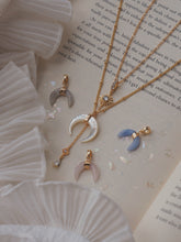 Load image into Gallery viewer, La Favore SET - 18K Crescent Moon Layered Necklace Set (waterproof)