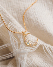 ๅฐๅ็่ผๅ
ฅๅๅบซๆชข่ฆๅจ Dreamy Rise - Gold Titanium Steel Opal Necklace
