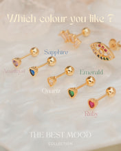 Load image into Gallery viewer, ILY - TITANIUM STEEL STUD EARRINGS Waterproof material