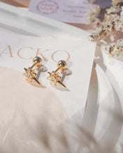 Load image into Gallery viewer, Aurora - 925 Silver / 18KGP Stud Earrings