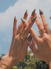 ๅฐๅ็่ผๅ
ฅๅๅบซๆชข่ฆๅจ Floral Drip Rings
