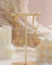 ๅฐๅ็่ผๅ
ฅๅๅบซๆชข่ฆๅจ Love at first sight - Heart Shaped Hoop Earrings