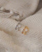 ๅฐๅ็่ผๅ
ฅๅๅบซๆชข่ฆๅจ After Raining - Gold Titanium Steel & 925 Silver Opal Studs