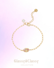 將圖片載入圖庫檢視器 Kira - Gold Titanium Steel Tiny Gemstone Bracelets