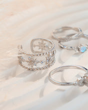 ๅฐๅ็่ผๅ
ฅๅๅบซๆชข่ฆๅจ Moon Lux & 8-awn Star - Moonstone & CZ 925 Silver Rings