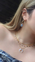 將圖片載入圖庫檢視器 Boho Tourmaline - 18KGP Magic Crystal Stone Necklace