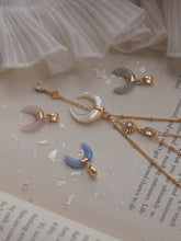Load image into Gallery viewer, La Favore SET - 18K Crescent Moon Layered Necklace Set (waterproof)