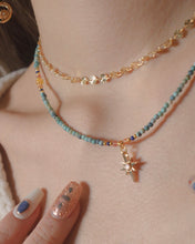 將圖片載入圖庫檢視器 Boho Chic - 18KGP Gold Choker Necklace *Waterproof