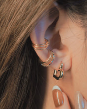 Load image into Gallery viewer, Classic Love โข Gold Vermeil Hoops (waterproof)