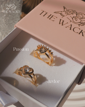 ๅฐๅ็่ผๅ
ฅๅๅบซๆชข่ฆๅจ Passion โข 18KGP CZ Heart Shaped Ring