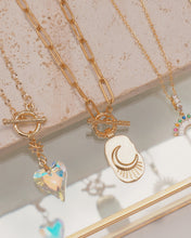 Load image into Gallery viewer, Luna Gold - TITANIUM STEEL NECKLACE (waterproof)