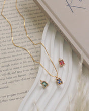 Load image into Gallery viewer, Scatter Joy - 18KGP Vintage Gems Necklace