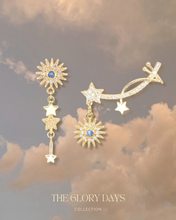 將圖片載入圖庫檢視器 Light Seeker - CZ Star Cuff Earrings