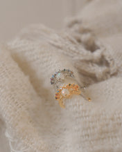 ๅฐๅ็่ผๅ
ฅๅๅบซๆชข่ฆๅจ After Raining - Gold Titanium Steel & 925 Silver Opal Studs