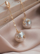 Load image into Gallery viewer, Divinity Celestial Chain Drop Earrings