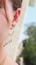 ๅฐๅ็่ผๅ
ฅๅๅบซๆชข่ฆๅจ Starlux - TITANIUM STEEL RAINBOW HOOP EARRINGS (waterproof)้ฒๆฐด็ฉๆ