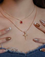 Load image into Gallery viewer, Legend Cross - 18KGP Necklace