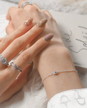 將圖片載入圖庫檢視器 Fairy - 925 Silver Topaz Bracelet