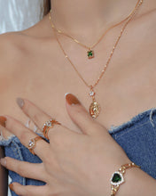 Load image into Gallery viewer, Scatter Joy - 18KGP Vintage Gems Necklace