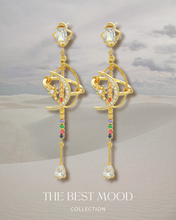 ๅฐๅ็่ผๅ
ฅๅๅบซๆชข่ฆๅจ Moon Genii - 18K RAINBOW EARRINGS