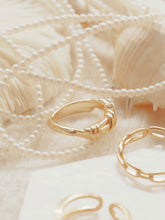 Load image into Gallery viewer, Glassy & Classy 18KGP Rings