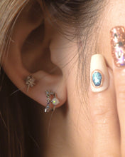 ๅฐๅ็่ผๅ
ฅๅๅบซๆชข่ฆๅจ After Raining - Gold Titanium Steel & 925 Silver Opal Studs