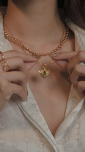 將圖片載入圖庫檢視器 Balloon • Gold Titanium Steel Essential Necklace (waterproof) *防水物料