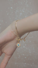Load image into Gallery viewer, Light Seeker - CZ Star Toggle Bracelet